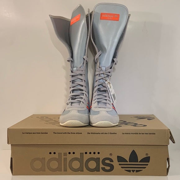 [BRAND NEW] ADIDAS JAPAN VH MATTE SILVER SOLAR ORANGE WOMENS SIZE 5 SNEAKERS - Picture 4 of 12